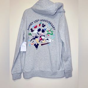 NWT Disney Our Universe 100 Years Of Wonder Anniversary Hooded Jacket Size M